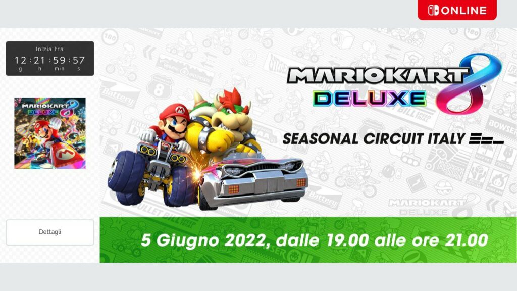 Seasonal Circuit Italy Mario Kart