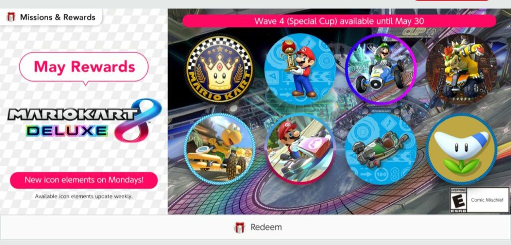 Mario Kart icone Switch
