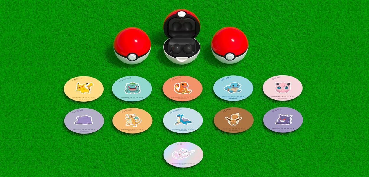 Le Galaxy Buds 2 in una Poké Ball si mostrano come nuova collaborazione tra Samsung e Pokémon