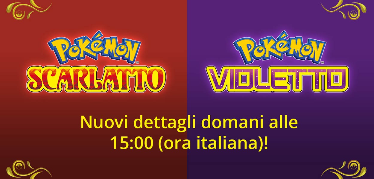 Pokémon Scarlatto e Violetto: un nuovo trailer sarà mostrato il 1° giugno
