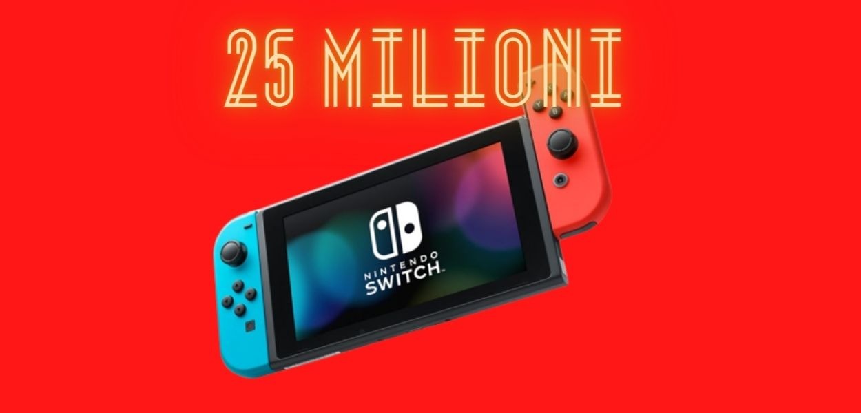 Nintendo Switch supera le 25 milioni di unità vendute in Giappone