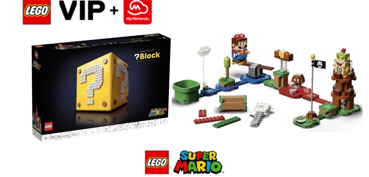 LEGO Super Mario protagonista di un'estrazione a premi sul sito My Nintendo