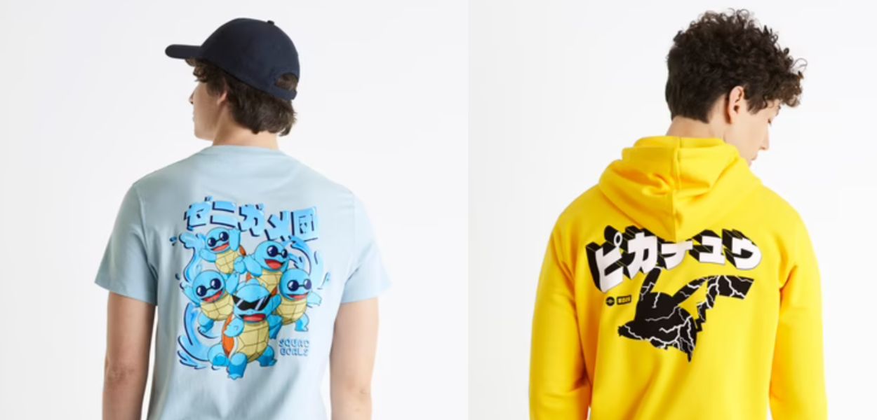 Pokémon x Celio: la nuova linea di abbigliamento disponibile in Francia