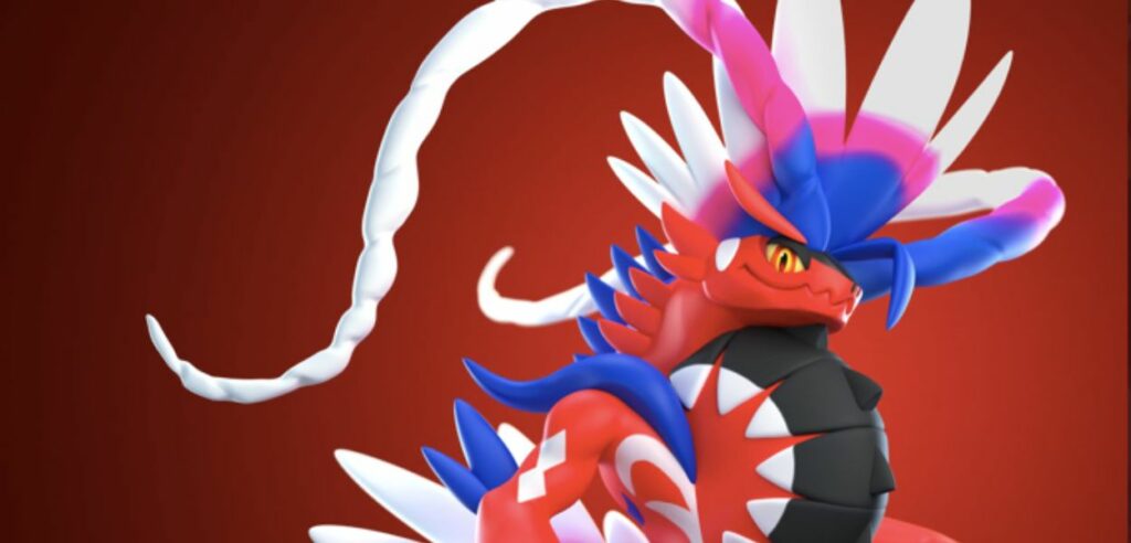 Koraidon modello 3D