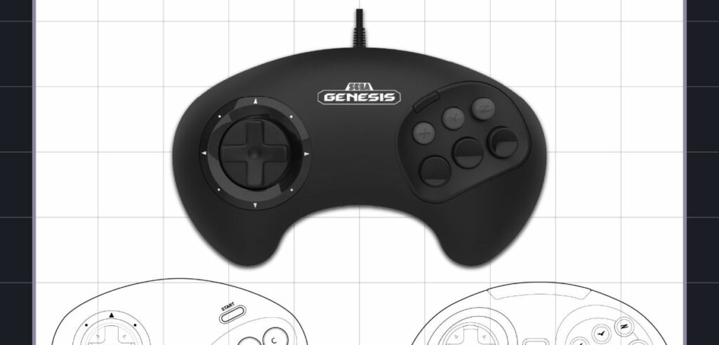 SEGA Genesis controller