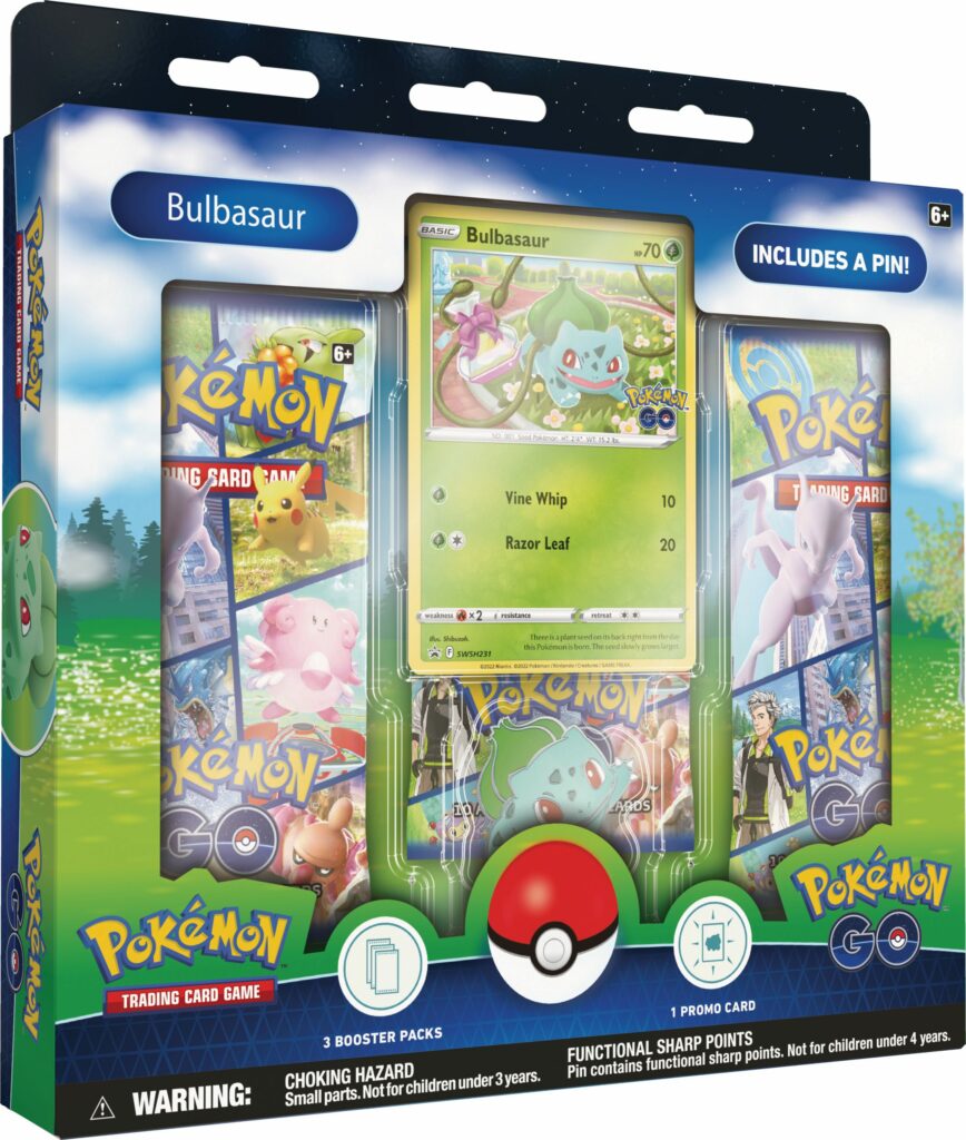 Box di Bulbasaur del GCC Pokémon GO.