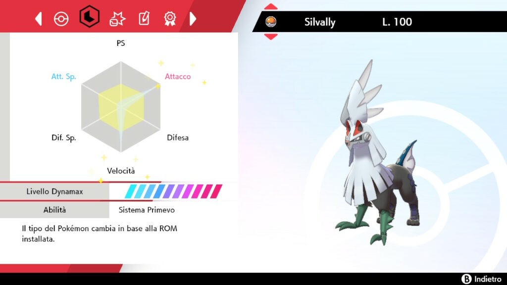 Silvally Scegli Me