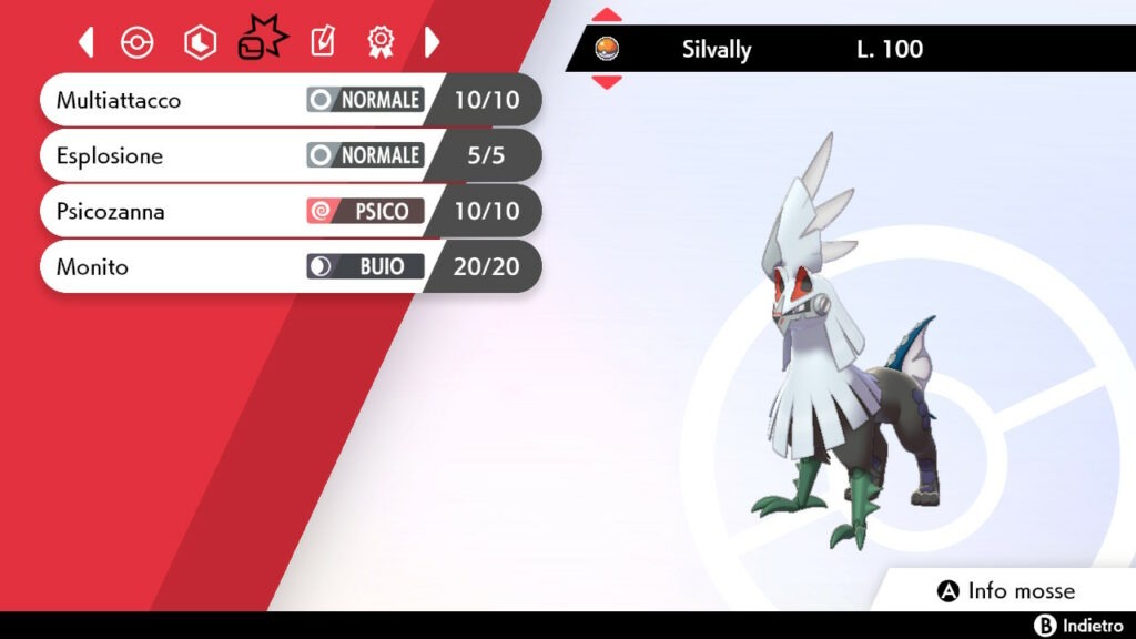 Silvally Scegli Me