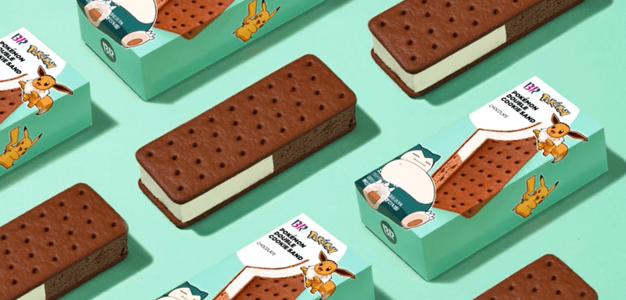 In Corea arrivano i gelati al biscotto targati Pokémon