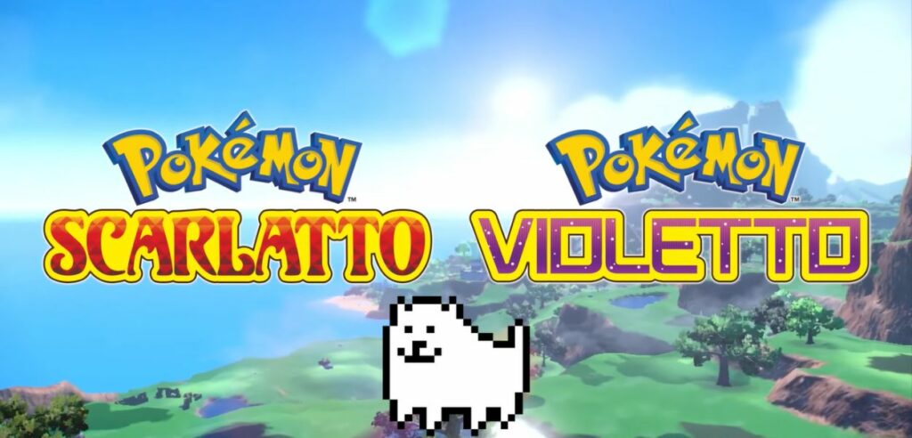 pokémon scarlatto violetto undertale tobyfox