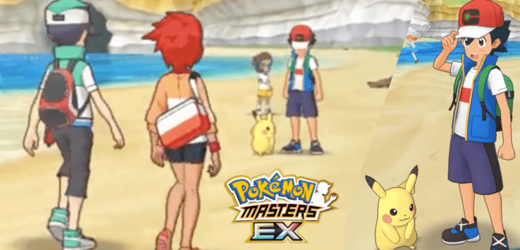 ash e pikachu evento Pokémon Master EX