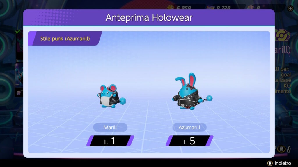 Pokémon Unite Holowear Azumarill