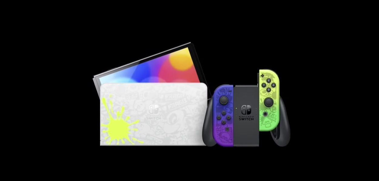 Annunciato l'arrivo di Nintendo Switch OLED in edizione Splatoon 3