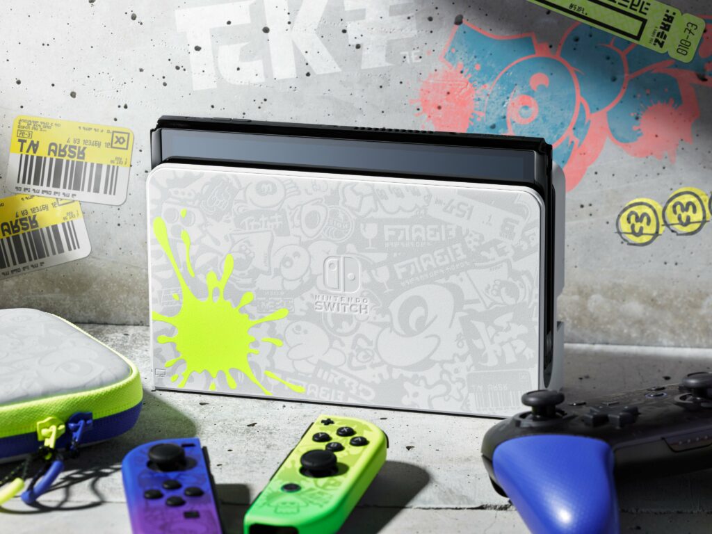 switch oled splatoon Volantone GameStop ottobre