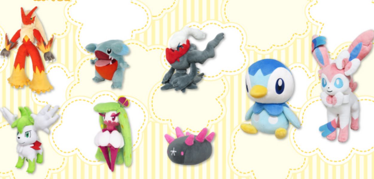 San-ei Boeki presenta tanti nuovi peluche Pokémon