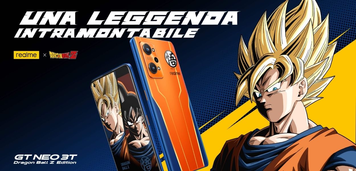 Realme lancia il suo telefono brandizzato Dragon Ball Z