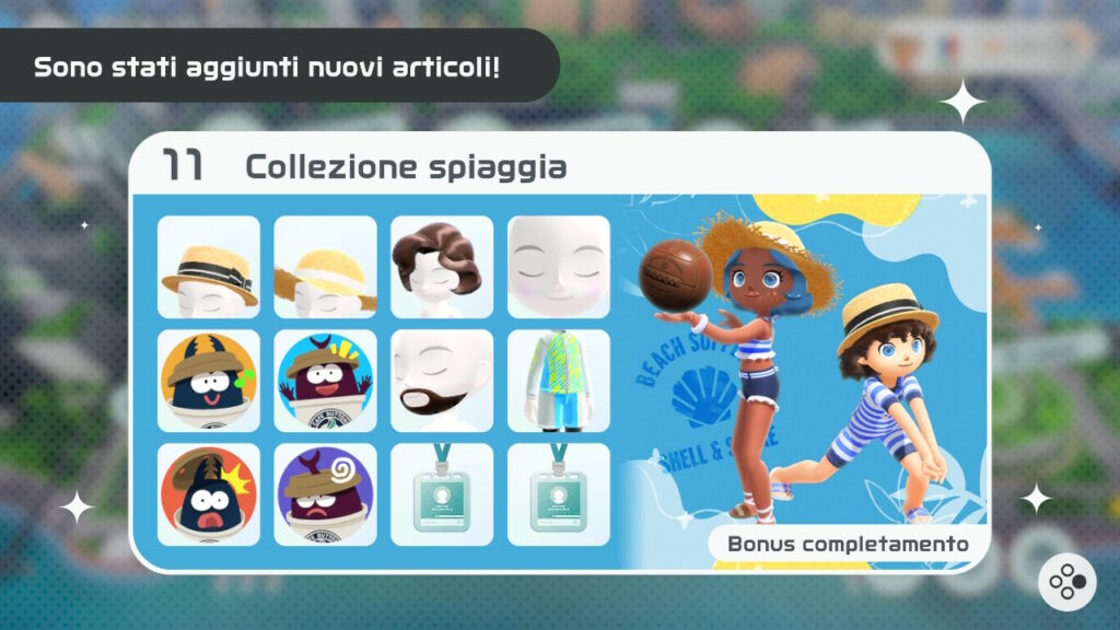 nintendo switch sports spiaggia