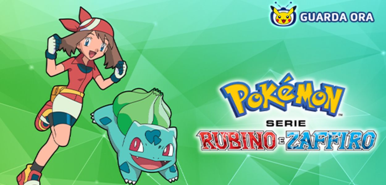 La serie animata Advanced Challenge arriva in streaming su TV Pokémon