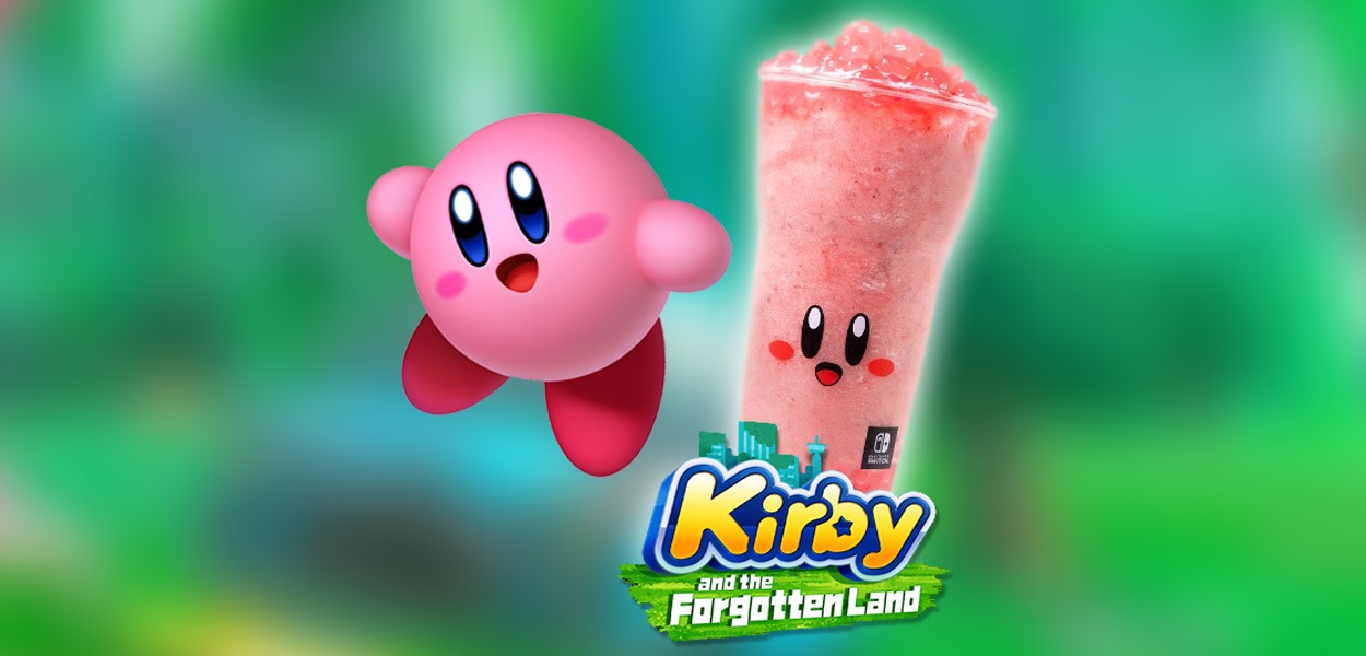 Nintendo e Kung Fu Tea annunciano un bubble tea dedicato a Kirby