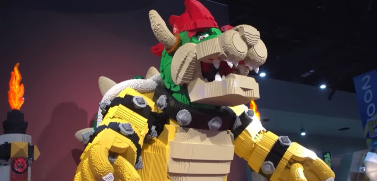 4 tonnellate di LEGO hanno dato vita a un Bowser colossale