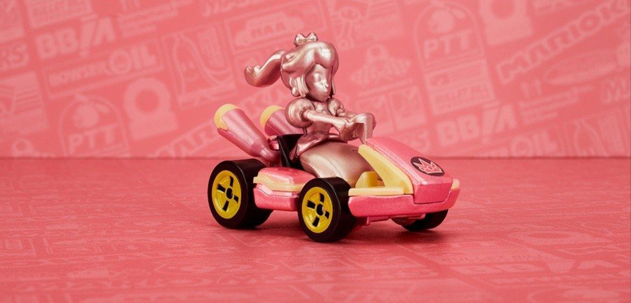 Mario Kart invade il mondo Hot Wheels, ecco Pink Gold Peach