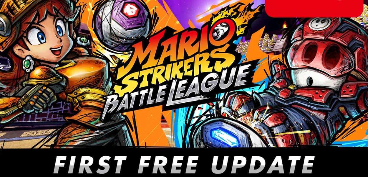 In arrivo il primo aggiornamento gratuito per Mario Strikers: Battle League Football