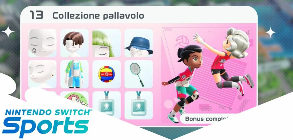 Nintendo Switch Sports pallavolo