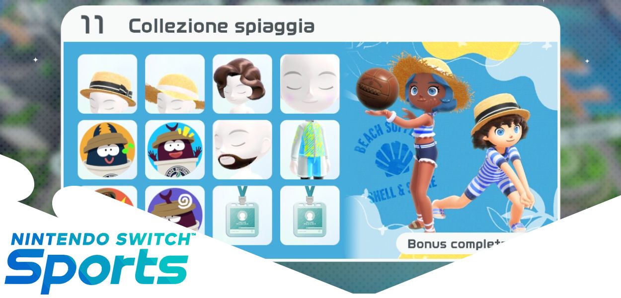 Nintendo Switch Sports: disponibili le nuove ricompense estive