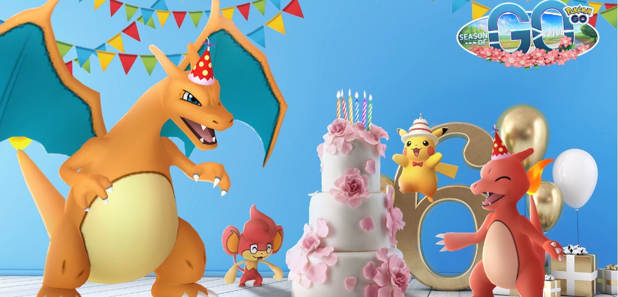 Pokémon GO: nuovi dettagli sull'ultrabonus dell'evento per il 6° anniversario