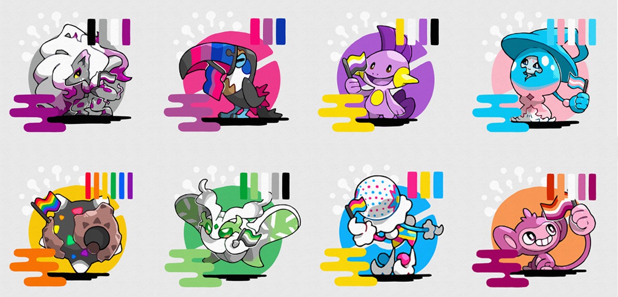 Pride Month 2022: Pokémon Millennium mostra tutti i suoi colori