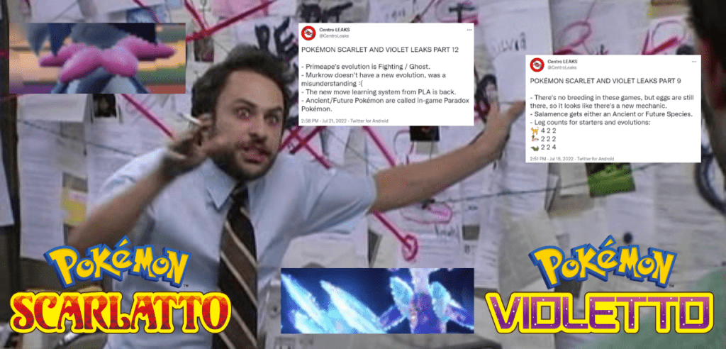 pokemon scarlatto violetto rumor