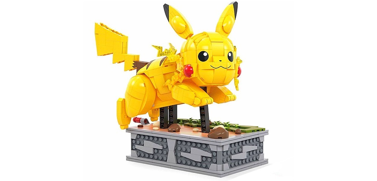 Mattel presenta un grande Pikachu mobile tutto da costruire