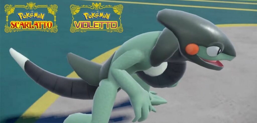 Cyclizar mostrato in un trailer di Pokémon Scarlatto e Violetto