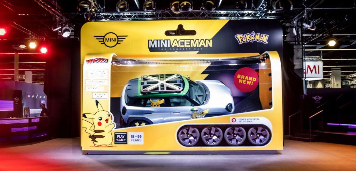 MINI x Pokémon: l'auto esclusiva che si connette a Nintendo Switch