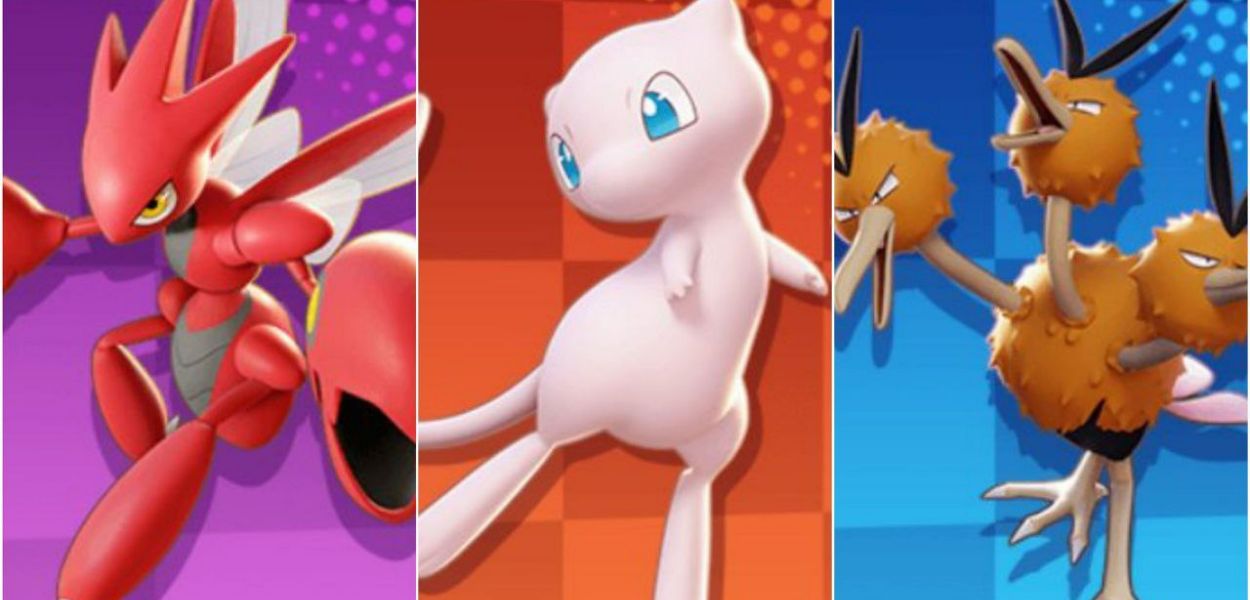 Rumor Pokémon Unite: Mew, Scizor e Dodrio saranno presto giocabili