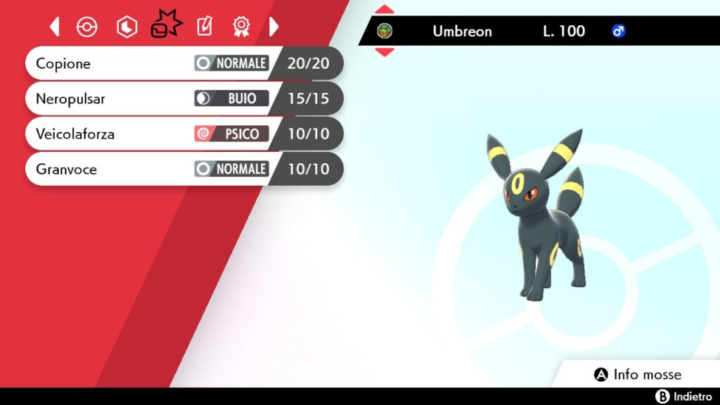 Umbreon Scegli Me