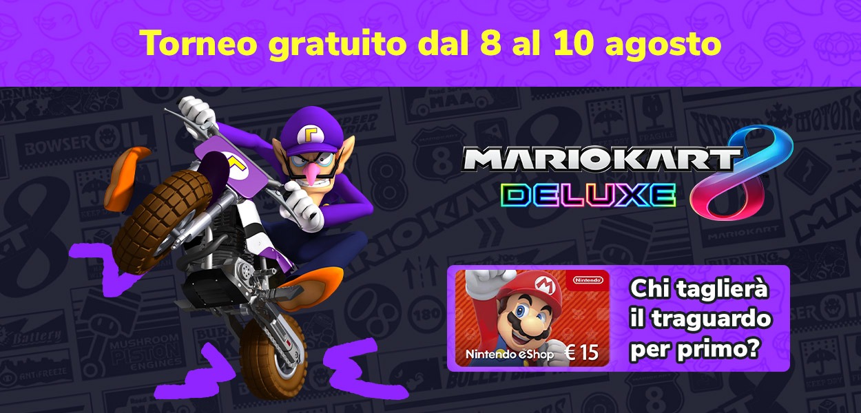 Partecipa al Mario Kart Wave Tournament, il nostro nuovo torneo gratuito su Mario Kart 8: Deluxe!