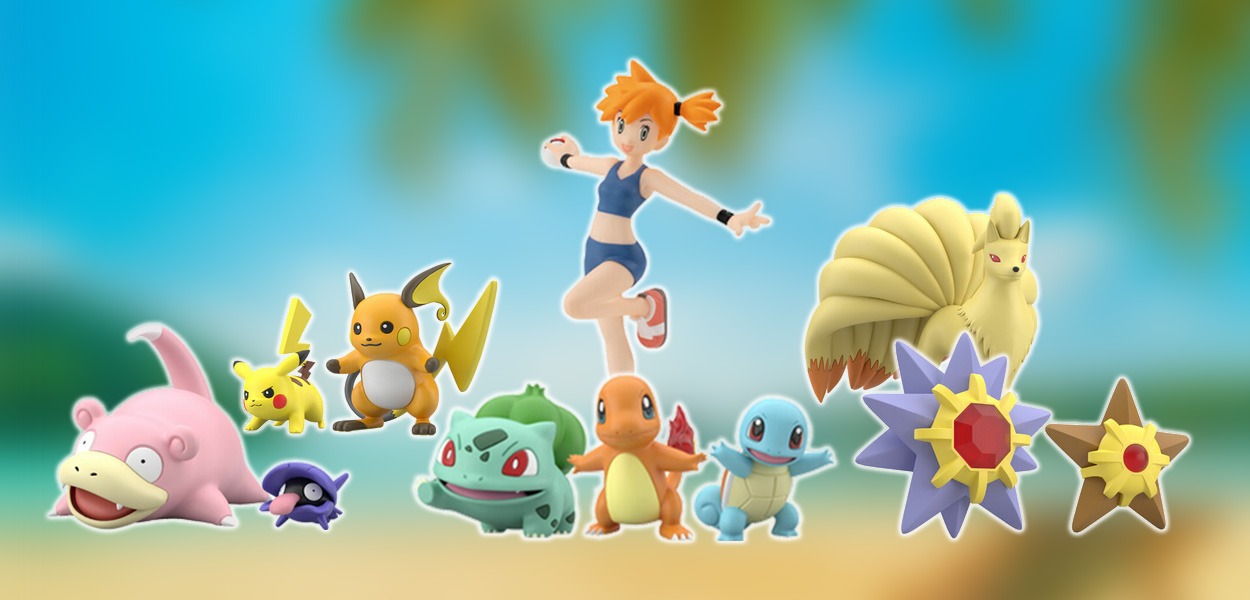 Misty e i Pokémon di Kanto protagonisti del nuovo set di statuine in scala