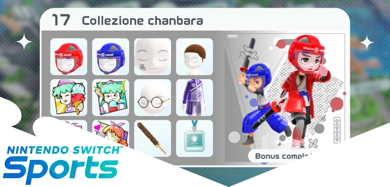 Nintendo Switch Sports: combatti indossando i nuovi articoli della Collezione chanbara