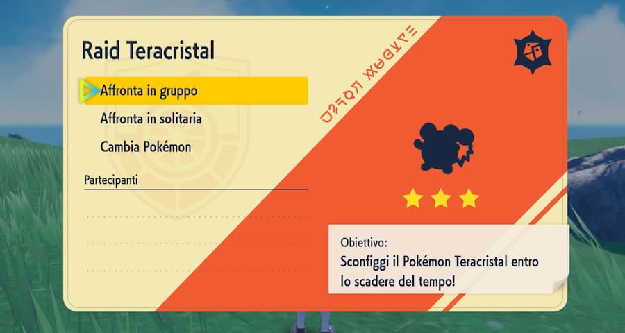 Raid Teracristal Pokémon Scarlatto e Violetto