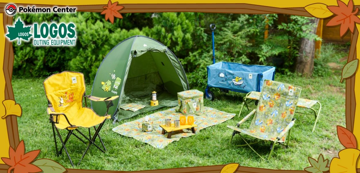 Vai in campeggio insieme ai Pokémon con i nuovi prodotti firmati LOGOS