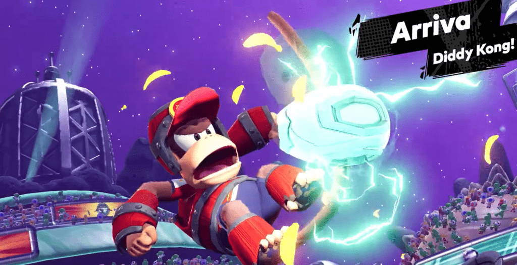 Diddy Kong Pauline Mario Strikers