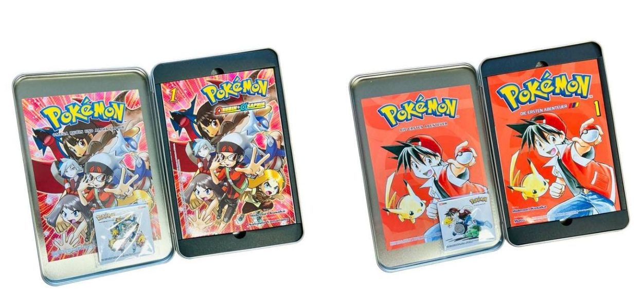 Le steelbox del manga Pokémon sono disponibili su Amazon in quantità limitata