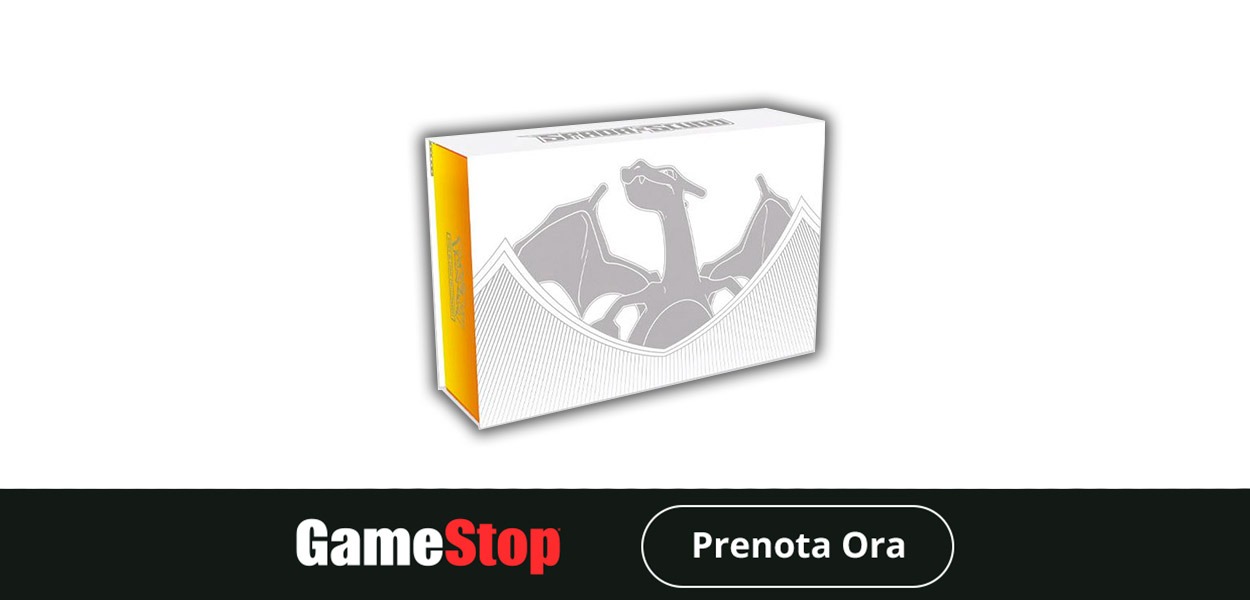 La Collezione Ultra Premium Spada e Scudo di Charizard è disponibile al preordine da GameStop