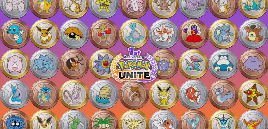 medaglie rinforzo Pokémon Unite