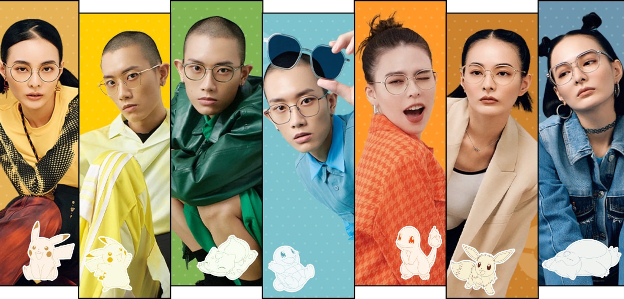 OWNDAYS lancia in Giappone una nuova linea di occhiali ispirata ai Pokémon