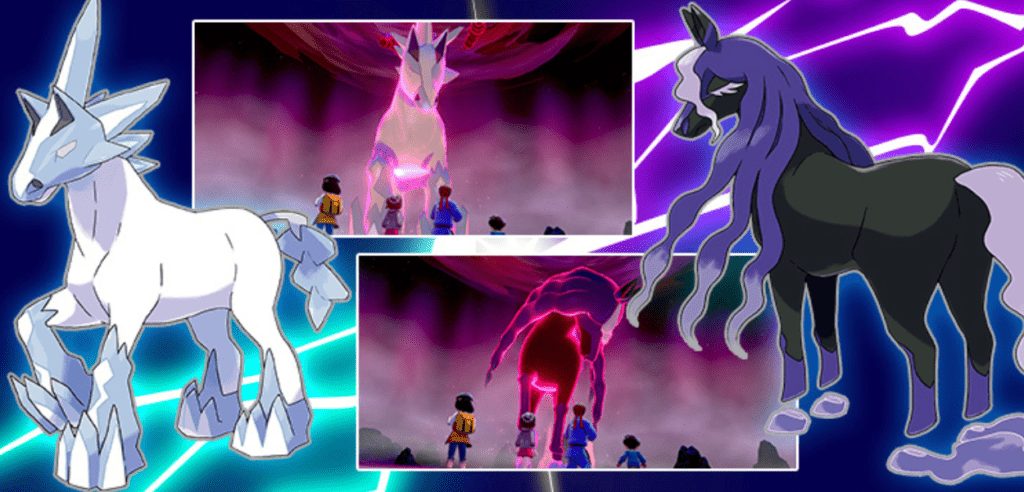 Glastrier Spectrier Pokémon