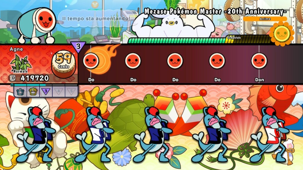 Mezase Pokémon Master Taiko no tatsujin rhythm festival