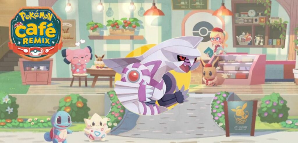 Palkia è in arrivo su Pokémon Café ReMix