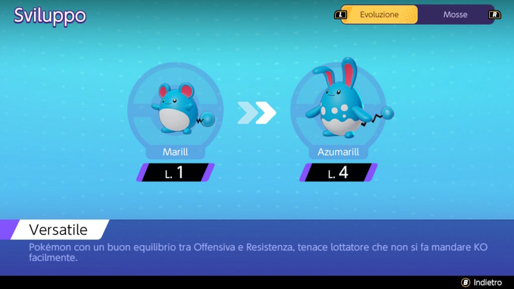 Azumarill linea evolutiva Pokémon Unite